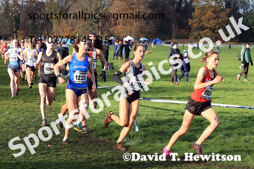 Senior Women and Under-23s, 2023 British Athletics Cross Challenge, Sefton Park, Liverpool. Photo: David T. Hewitson/Sports for All Pics